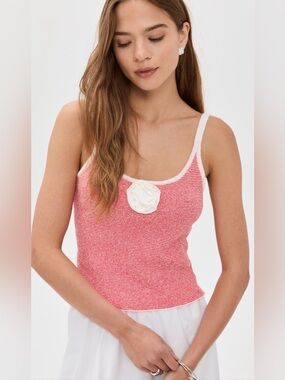 Simonett Simonett Terry Rose Tank Size M/L NWT - C48-019